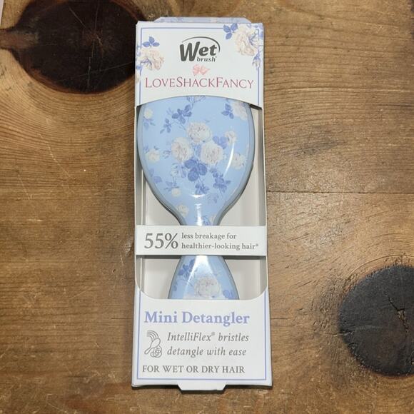 Wet Brush x LoveShackFancy Mini Detangler Hair Brush Everblooming Rosette - Picture 5 of 6